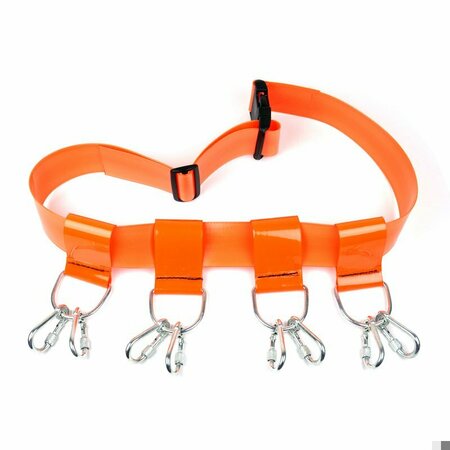 GUARDIAN PURE SAFETY GROUP ORANGE EZ CLEAN BELT WITH SCREW BLTEZCBLOR